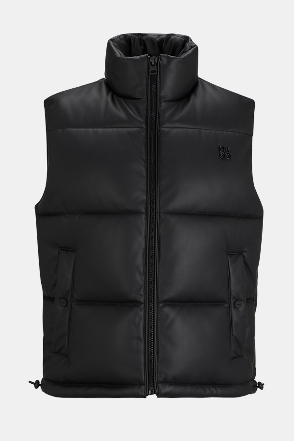 VEST HUGO - 001 BLACK